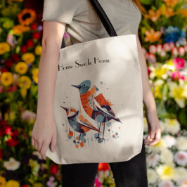 Scandi Aviary Duet, custom Tasche