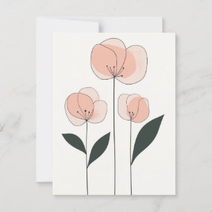 Scandi Bloom No.289 Postkarte