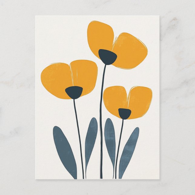 Scandi Bloom No.290 Postkarte (Vorderseite)