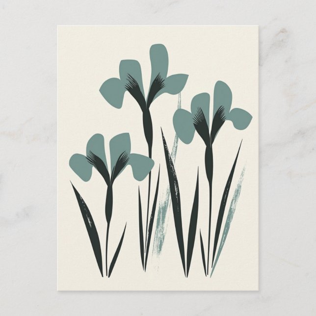 Scandi Bloom No.291 Postkarte (Vorderseite)