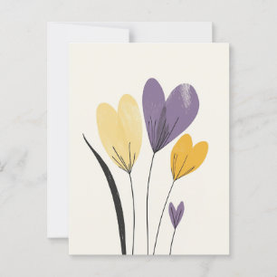 Scandi Bloom No.303 Postkarte