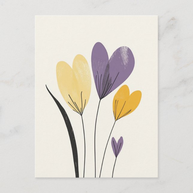 Scandi Bloom No.303 Postkarte (Vorderseite)