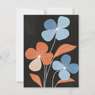 Scandi Bloom No.309 Postkarte