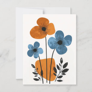 Scandi Bloom Nr. 285 Postkarte