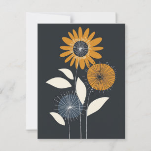 Scandi Bloom Nr. 321 Postkarte
