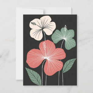 Scandi Bloom Nr. 325 Postkarte