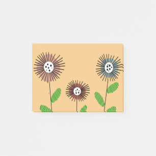 Scandi-Blume Post-it Klebezettel