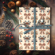 Scandi Bows Folk Art Holiday