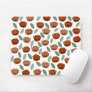 Scandi-Cup-Blume Mousepad