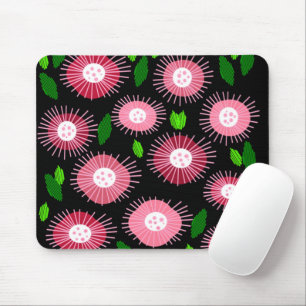 Scandi Flower Garden Mouse Pad Mousepad