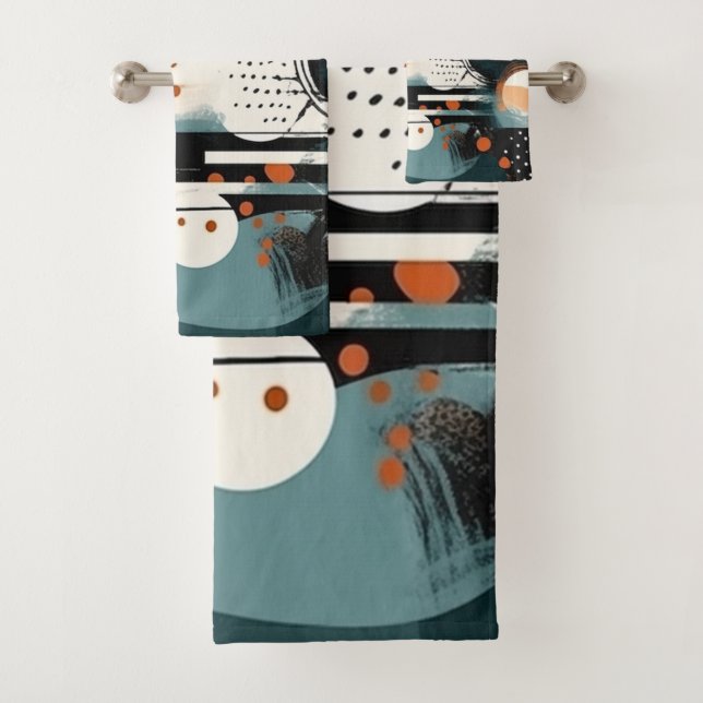 Scandi Groove    Badhandtuch Set (Insitu)