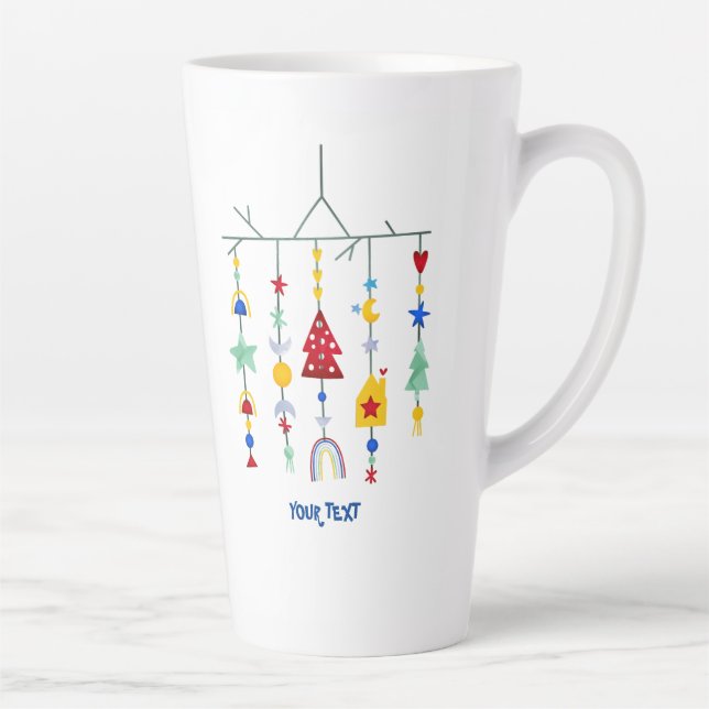 Scandi Minimalistisch Simple Milchtasse (Rechts)