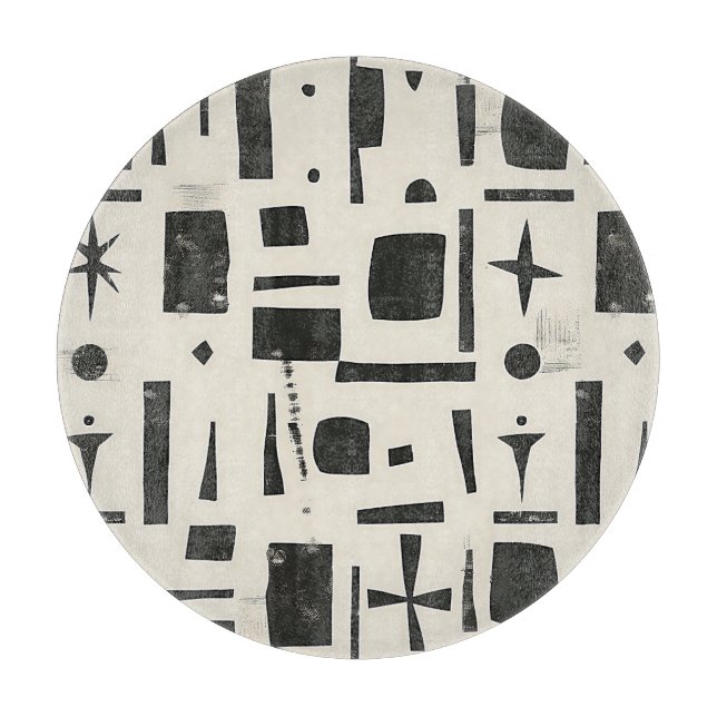 Scandi Motif Nr. 4 | Schneidebrett (Vorderseite)