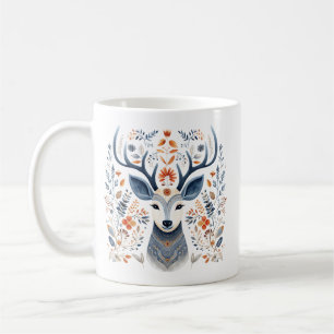 Scandi Winter Stag Mug