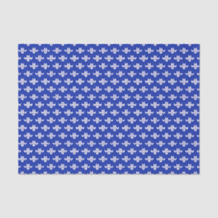 SCANDIA BLAUE STRICK Tissue Paper Seidenpapier