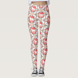 Scandia Horse Tiles Leggings
