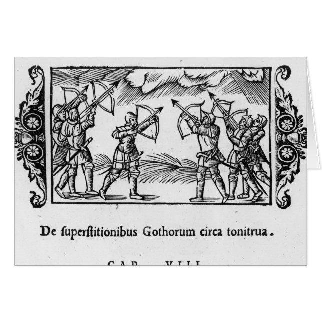 Scandinaves employant leurs flèches (Devant horizontal)