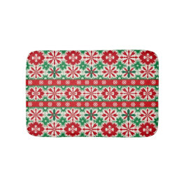 Scandinavian Christmas Fair Isle Edition 2 Badematte