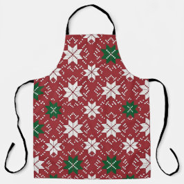 Scandinavian Fair Isle Christmas Edition 1 Schürze