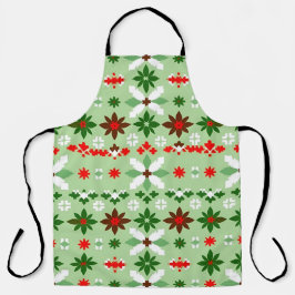 Scandinavian Fair Isle Christmas Edition 4 Schürze