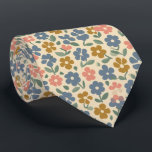 Scandinavian Floral Pattern Krawatte<br><div class="desc">A modern Scandinavian floral pattern featuring simple stylized flowers and soft Nordic-inspired colors. This clean and minimal botanical design is perfect for contemporary styling and nature-inspired fashion.</div>