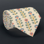 Scandinavian Folk Floral Pattern Krawatte<br><div class="desc">A charming Scandinavian folk floral pattern featuring stylized flowers and balanced Nordic-inspired colors. This decorative botanical design combines traditional folk art with modern simplicity.</div>