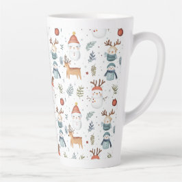 Scandinavian Nordic Christmas Holiday Winter Milchtasse