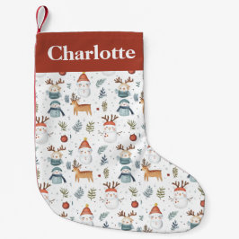 Scandinavian Nordic Christmas Kleiner Weihnachtsstrumpf