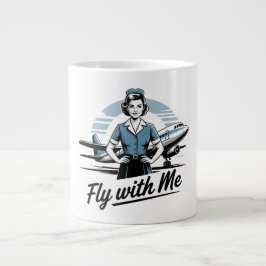 Scandinavian stewardess Specialty Mug Jumbo-Tasse