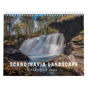 Scandinavie Calendrier Paysages 2024