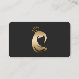 Scannable Hair Stylist Makeup Artist Visitenkarte