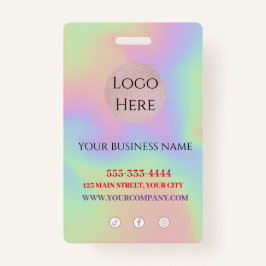 Scannable Trendy Ausweis