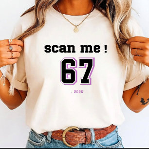 Scanne Mich sechs 7 Meme (.2026) als Geschenk für  T-Shirt