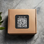 Scannen Sie den QR-Code-Aufkleber für das Scannerq Quadratischer Aufkleber<br><div class="desc">Scannen Sie mir QR-Code-Aufkleber. Erstellen Sie für Ihr Unternehmen einen eigenen,  individuell scannbaren QR-Code-Aufkleber.</div>