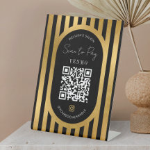 Scannen Sie den QR-Code, um im Black & Gold Salon 