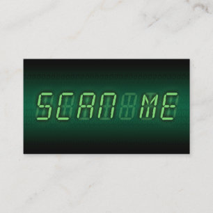 SCANNEN SIE MICH: digitales Auslesen Visitenkarte