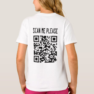 Scannen Sie mir bitte QR Code - Lächeln, es ist ko T-Shirt