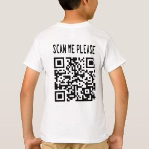 Scannen Sie mir bitte QR Code - Lächeln, es ist ko T-Shirt
