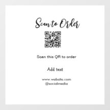 Scannen Sie QR-Code, um E-Mail der Website hinzuzu