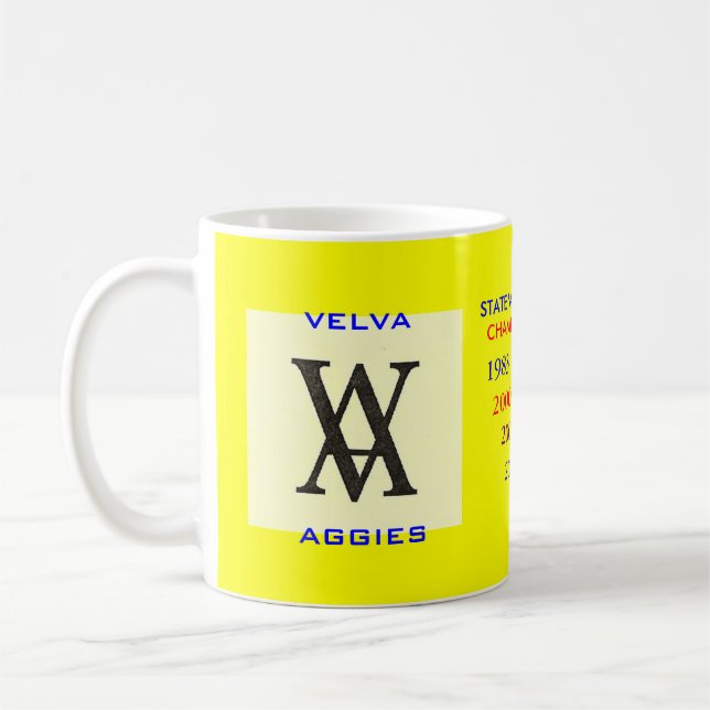 scannen Sie, scannen Sie, FUSSBALL DES STAATS-"A"  Kaffeetasse (Links)