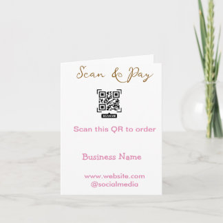 Scannen zum Bestellen QR-Code scannen Website-E-Ma