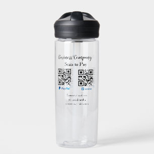 Scannen zum Bezahlen q r Code PayPal Venmo Fügen S Trinkflasche