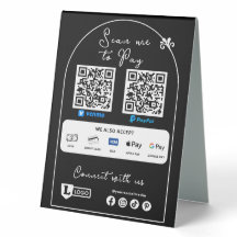 Scannen zur Bezahlung des Geschäftsschreibers | QR