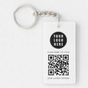 Scanner le code QR du logo d'entreprise simple per