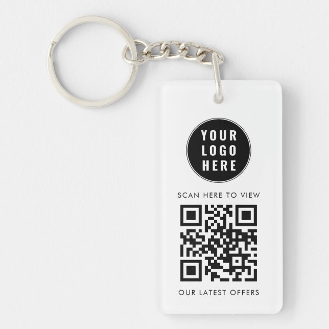 Scanner le code QR du logo d'entreprise simple per (Devant)