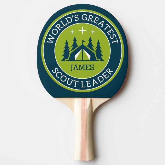 Scanner Leader Personalisiert Tischtennis Schläger (Vorderseite)