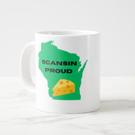 Scansin (Wisconsin) Stolz! Jumbo-Tasse