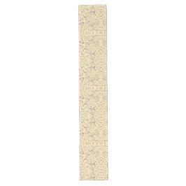 Scara Dresser in Creme floral mit Lila Großer Tischläufer