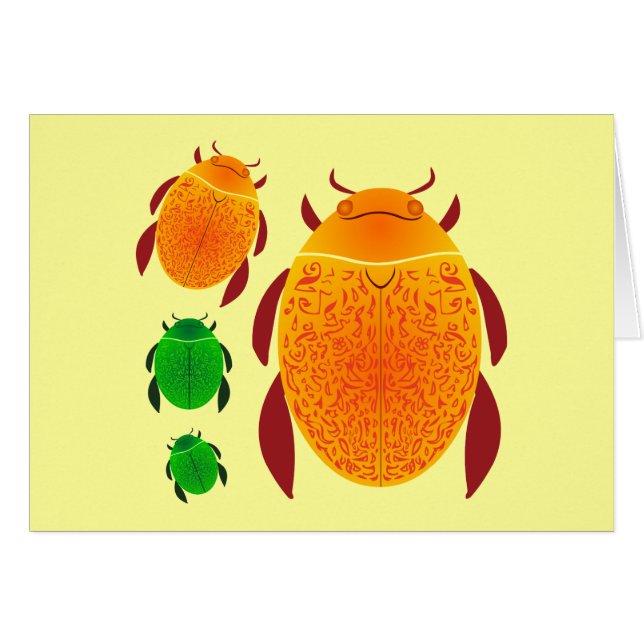 Scarab beetle (Devant horizontal)