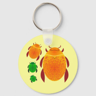 Scarab Käfer Schlüsselanhänger